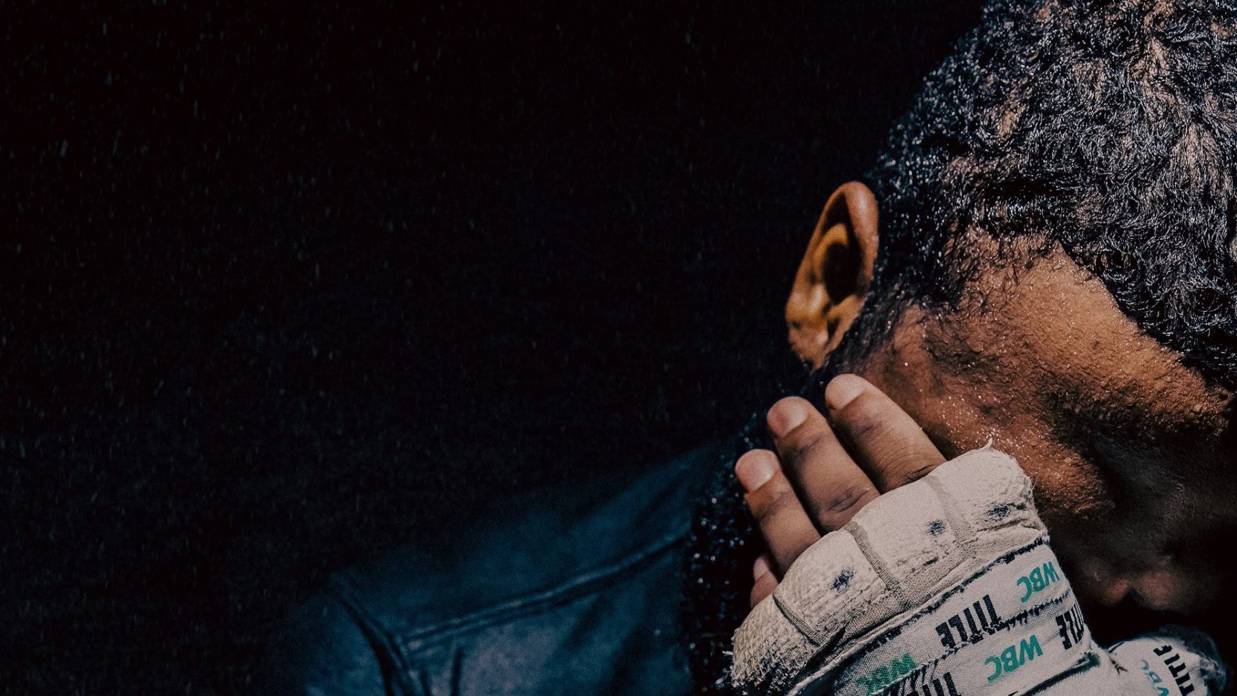 Adrien Broner, head bowed